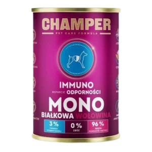 Champer Immuno Karma Mokra Dla Psa Wołowina 400g
