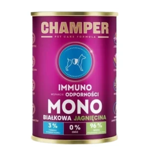 Champer Imunno Karma Mokra Dla Psa Jagnięcina 400g