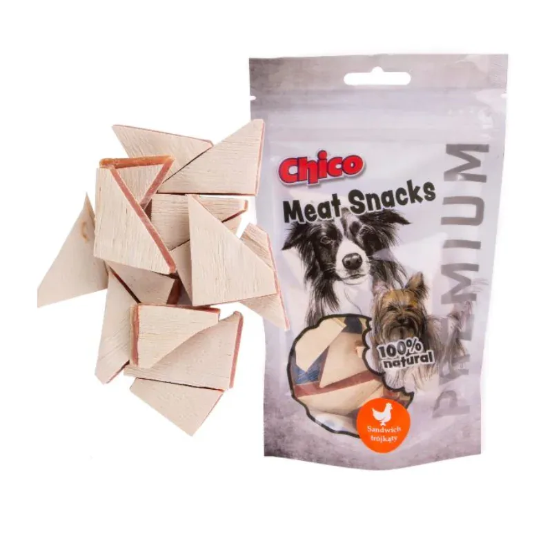 CHICO Meat Snack Sandwich trójkąty kurczak z rybą 80g