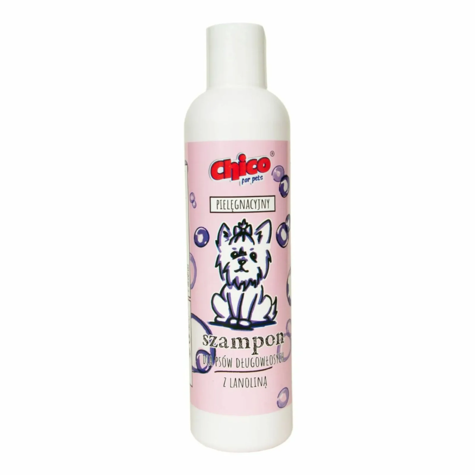 CHICO Szampon dla psów długowłosych z lanoliną 250ml