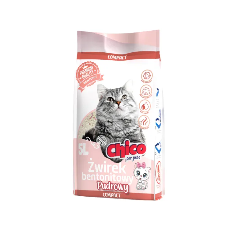 CHICO Żwirek bentonitowy Compact Pudrowy 5L