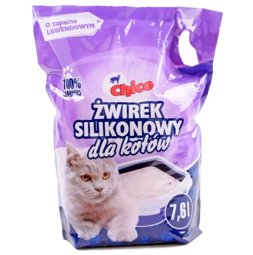 CHICO Żwirek silikonowy Compact Lawendowy 7,6L