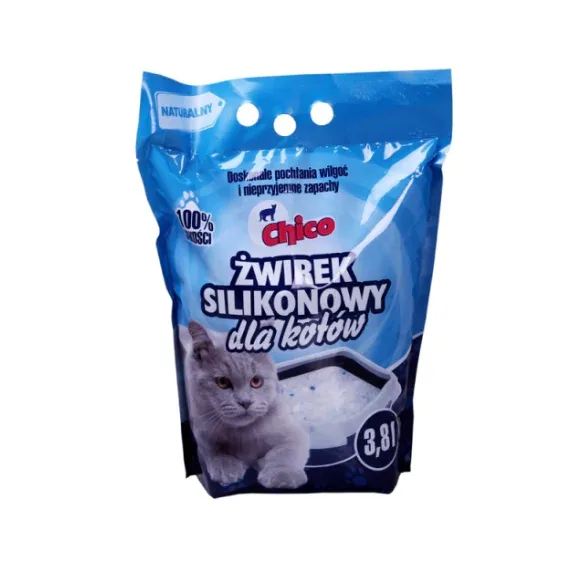 CHICO Żwirek silikonowy Naturalny Bezzapachowy 3,8L