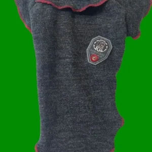 Cienka ciemno- szara bluzka body M