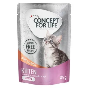 Concept for Life Kitten w sosie, łosoś