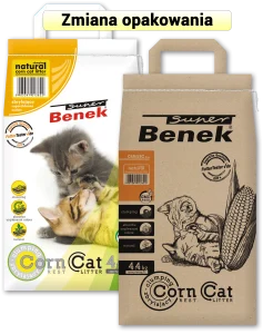 Corn Cat Żwirek dla Kota Super Benek Kukurydziany