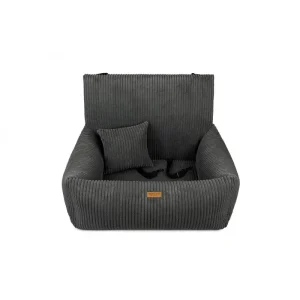 Denzoo Fotelik Samochodowy Ciemnoszary – Milano Dark Grey