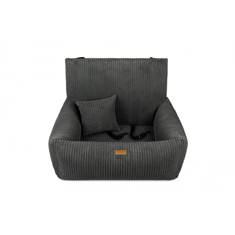Denzoo Fotelik Samochodowy Ciemnoszary – Milano Dark Grey