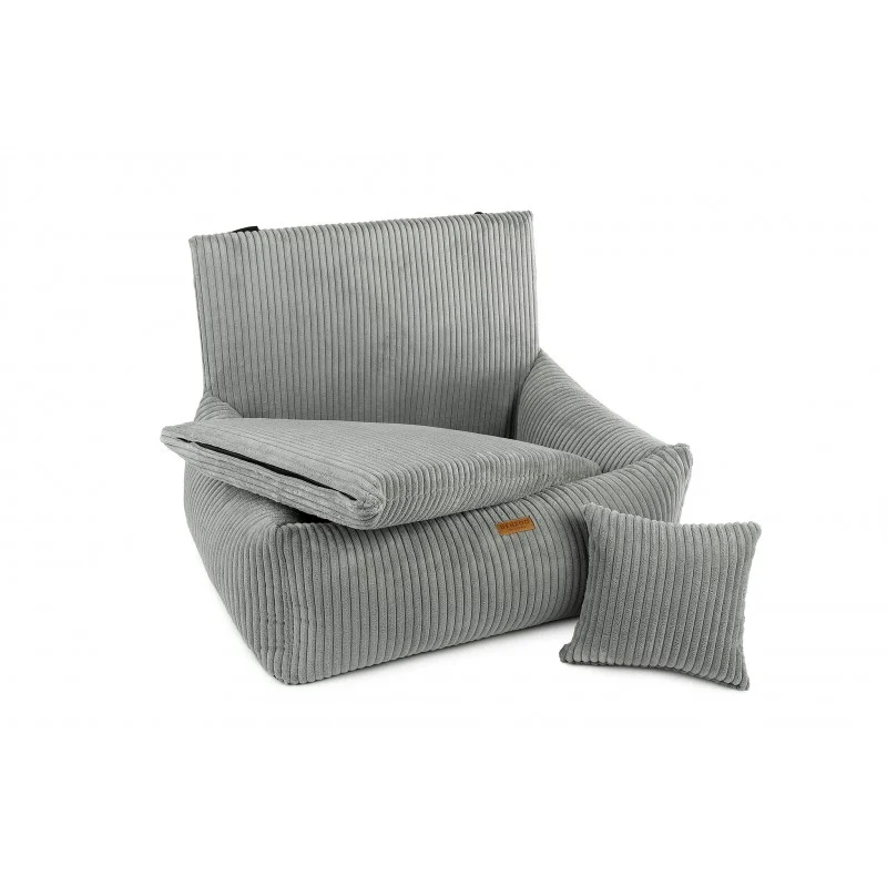 Denzoo Fotelik samochodowy szary – Milano Grey - Image 2