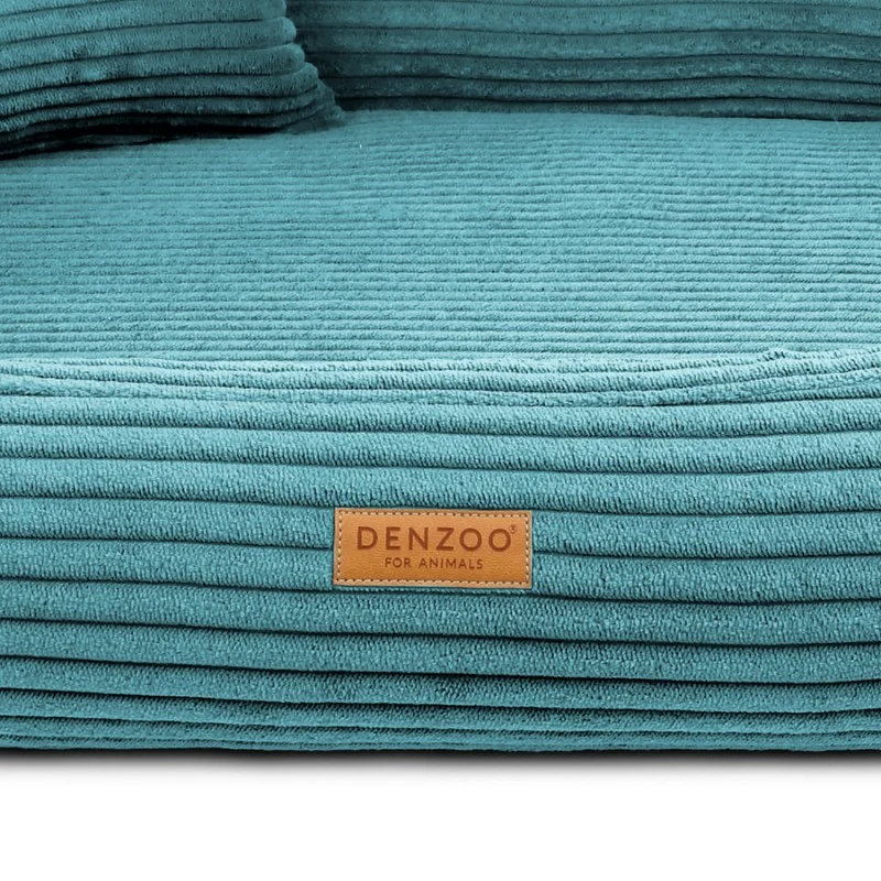 Denzoo Legowisko Ortopedyczne Rimini Turquoise - Image 2