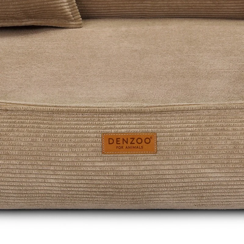 Denzoo Legowisko Ortopedyczne Torino Dark Beige - Image 2