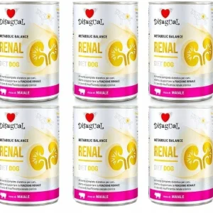 Disugual Dla Psa Karma Mokra Weterynaryjna Renal Nerki Wieprzowina 6x400g