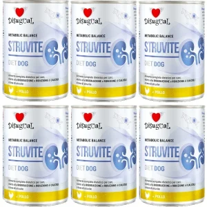 Disugual Dla Psa Mokra Dieta URINARY STRUVITE Kurczak 6X400 g drogi moczowe