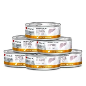 Disugual Karma Mokra Dla Kota Dieta Weterynaryjna Hepatic Indyk 6 x 85 g
