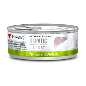 Disugual Karma Mokra Dla Kota Weterynaryjna Hepatic Przepiórka 85 g Wątroba