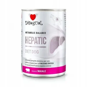 Disugual Karma Mokra Dla Psa Dieta Weterynaryjna Hepatic Wieprzowina 400 g