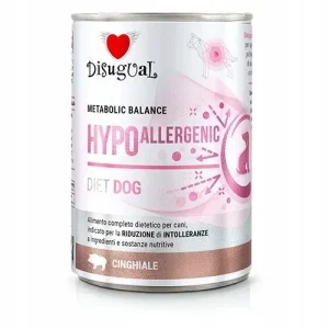 Disugual Karma Mokra Dla Psa Dieta Weterynaryjna Hypoallergenic Dzik 400 g