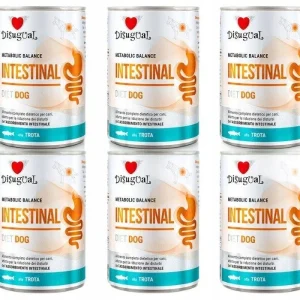 Disugual Karma Mokra Dla Psa Weterynaryjna Intestinal Jelita Pstrąg 6x400g