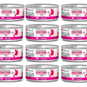 Disugual Karma Mokra Kot Weterynaryjna DIGESTION Low Fat Wieprzowina 12x85g