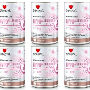 Disugual Karma Psy Mokra Dieta Weterynaryjna Hypoallergenic Dzik 6X400g