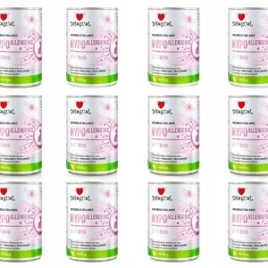 Disugual Psy Mokra Dieta Weterynaryjna Hypoallergenic Przepiórka 12 x 400g