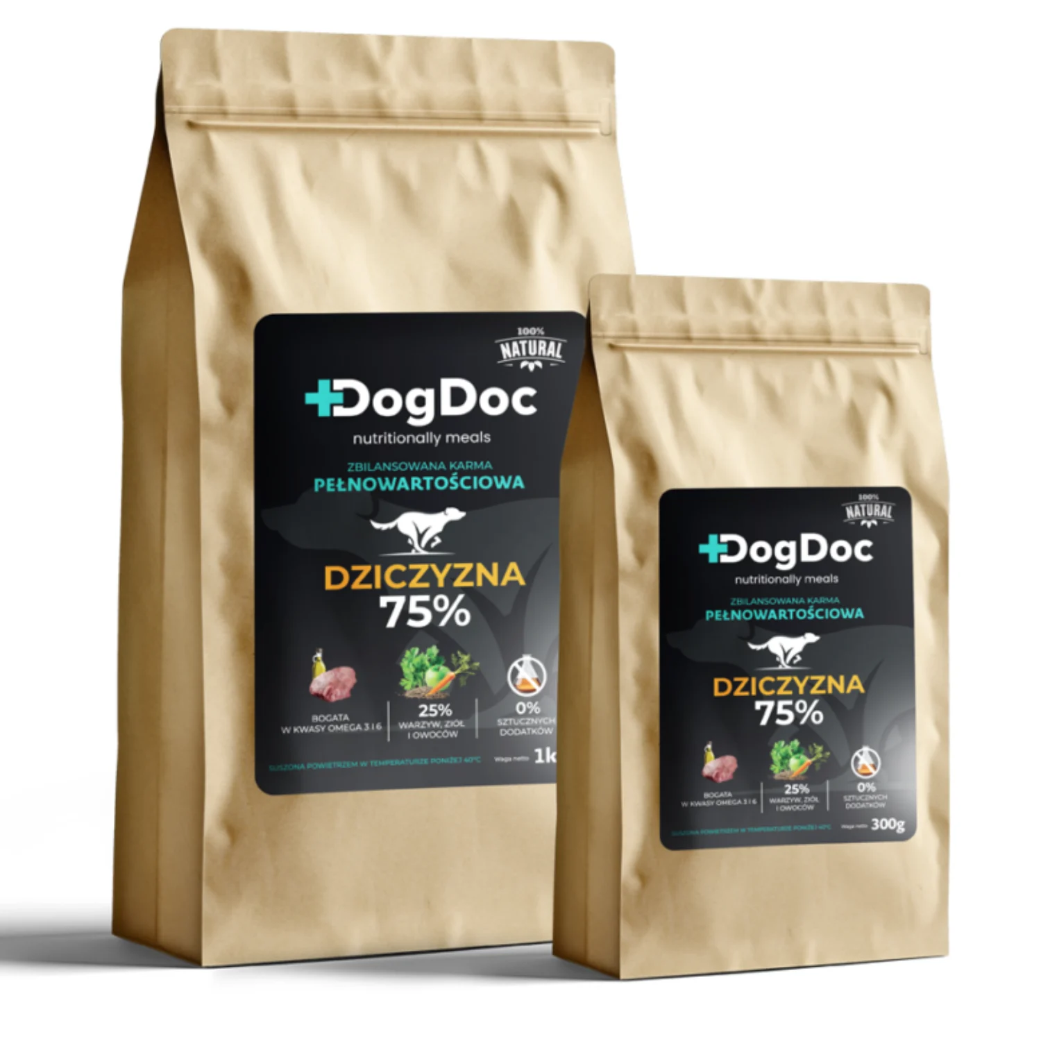 DogDoc Karma Dla Psa Dziczyzna Z Warzywami - Image 2