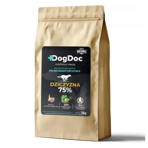 DogDoc Karma Dla Psa Dziczyzna Z Warzywami