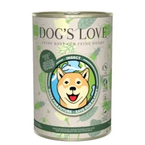 DOG’S LOVE Insekt Pur Owady Z Warzywami 400g
