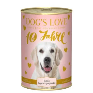 DOG’S LOVE Kalb Cielęcina Z Pstrągiem 400g