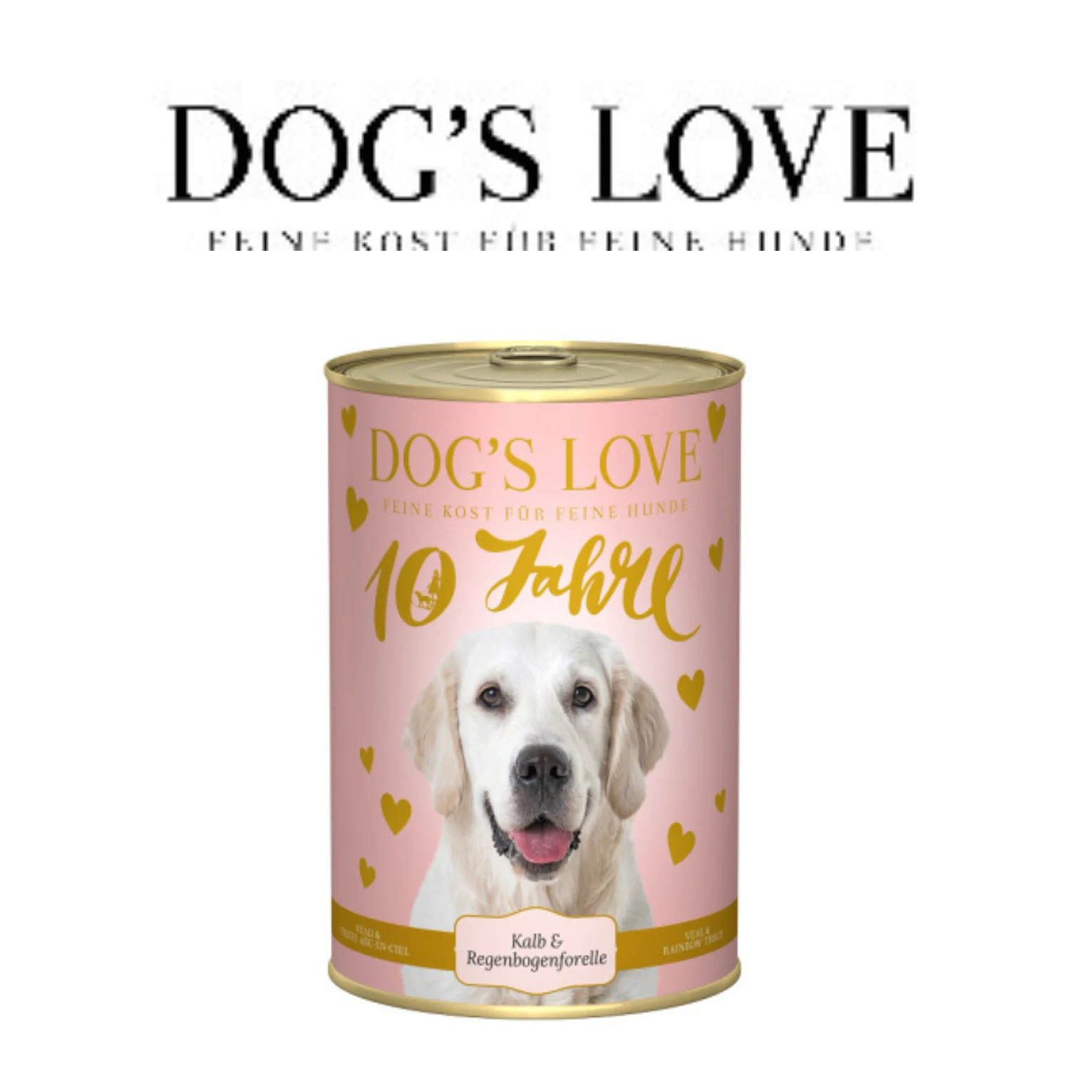 DOG’S LOVE Kalb Cielęcina Z Pstrągiem 400g - Image 2