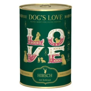 DOG’S LOVE Winter Menu Jeleń Z Kasztanami 400g