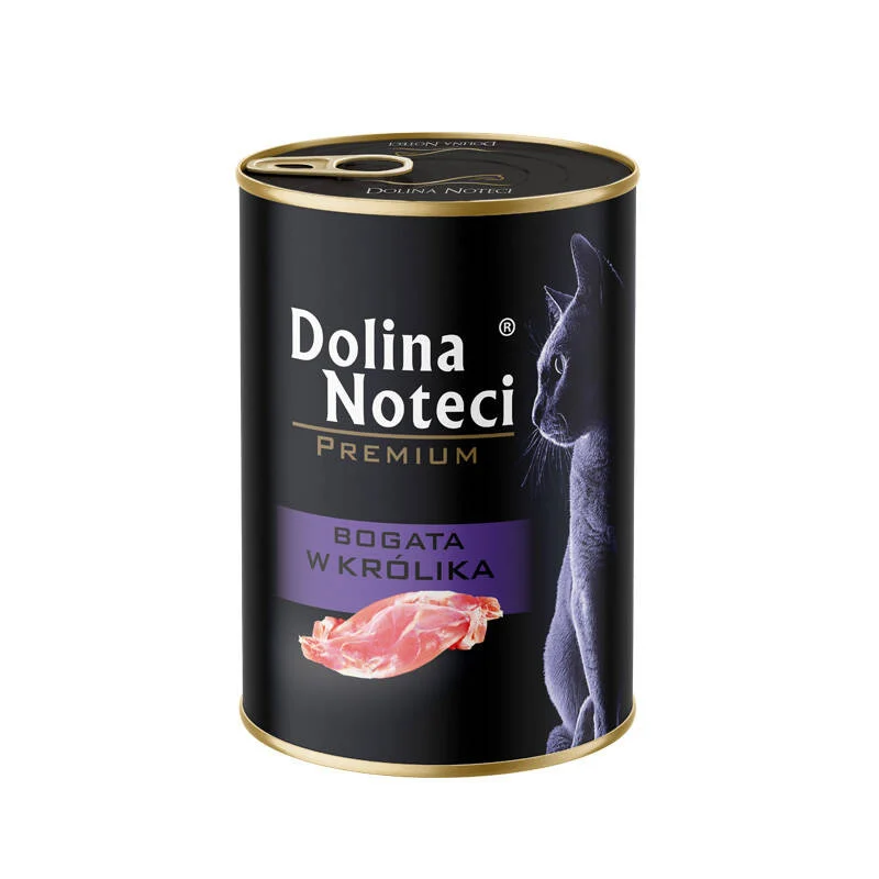 DOLINA NOTECI KOT pusz.400g KRÓLIK /12