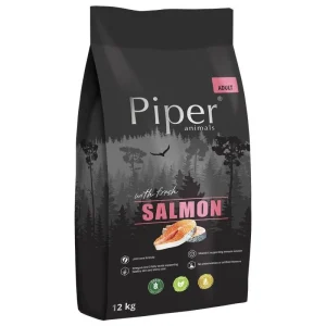 DOLINA NOTECI Piper Animals z łososiem 12kg