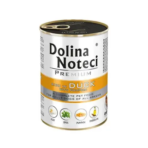 DOLINA NOTECI Premium bogata w kaczkę z dynią 400g