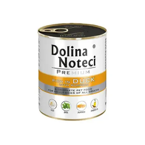 DOLINA NOTECI Premium bogata w kaczkę z dynią 800g