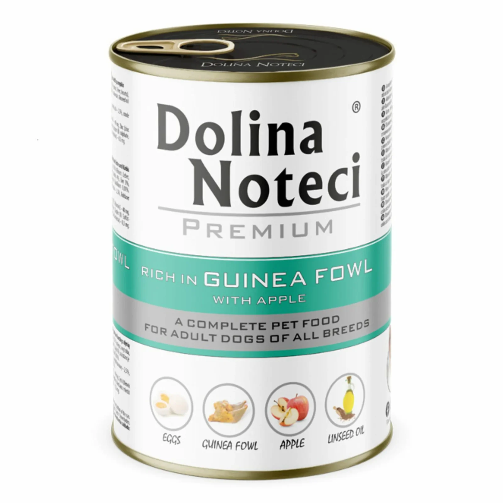 DOLINA NOTECI Premium bogata w perliczkę z jabłkiem 400g