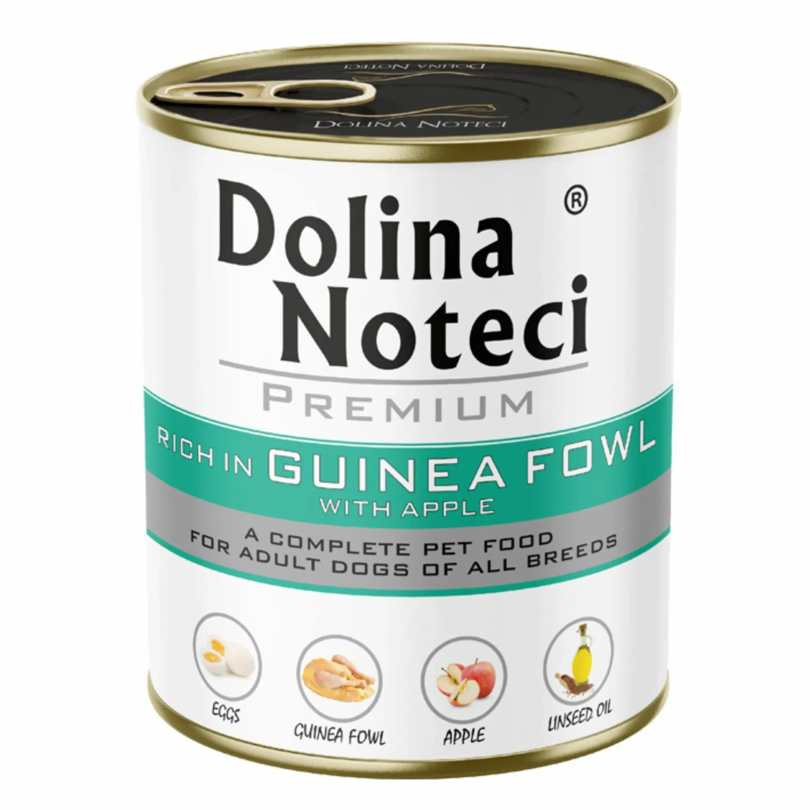 DOLINA NOTECI Premium bogata w perliczkę z jabłkiem 800g