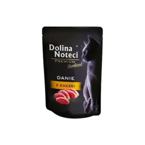 Dolina Noteci Premium danie z kaczki – dla kotów sterylizowanych 85g