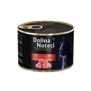 Dolina Noteci Premium dla kota bogata w Cielęcine 185g