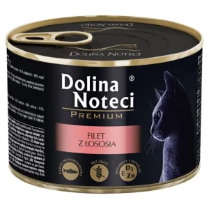 DOLINA NOTECI Premium dla kota filet z łososia 185g