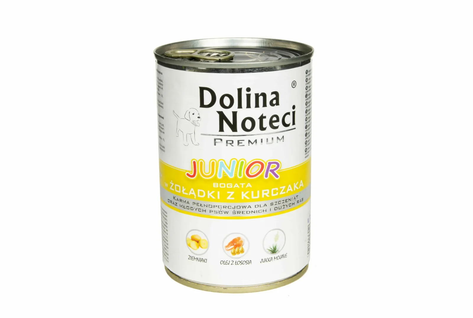 DOLINA NOTECI Premium JUNIOR bogata w żołądki z kurczaka 400g