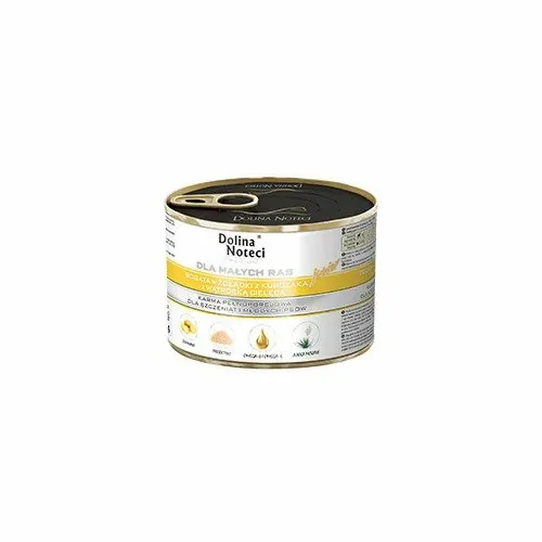 DOLINA NOTECI Premium JUNIOR Żołądki z kurczaka z wątróbką cielęcą 185g