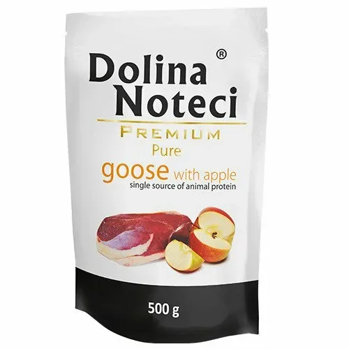 DOLINA NOTECI Premium PURE Gęś z jabłkiem 500g