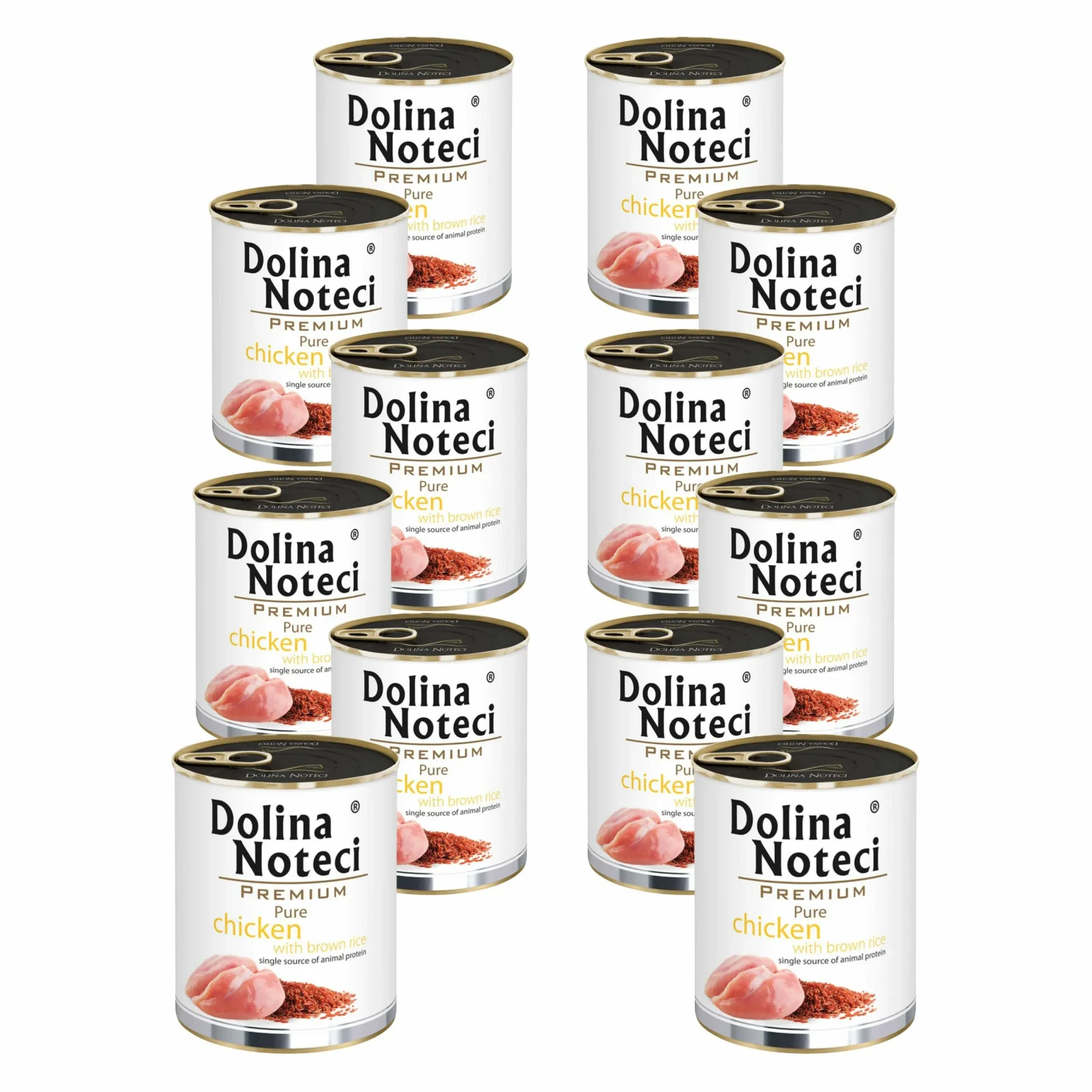 DOLINA NOTECI Premium PURE Kurczak z ryżem 12x800g