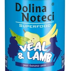 DOLINA NOTECI PREMIUM SUPERFOOD cielęcina i jagnięcina 400g