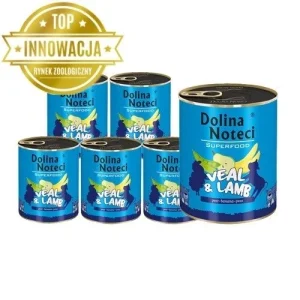 DOLINA NOTECI PREMIUM SUPERFOOD cielęcina i jagnięcina 6x800g