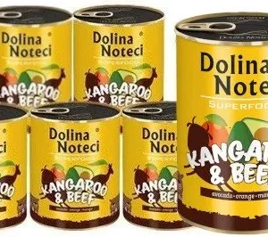 DOLINA NOTECI PREMIUM SUPERFOOD kangur i wołowina 6x400g