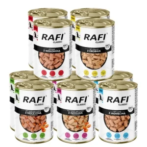 Dolina Noteci Rafi Classic MIX SMAKÓW w Sosie 10x1240g