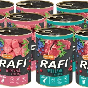 DOLINA NOTECI Rafi junior mix smaków 12x400g