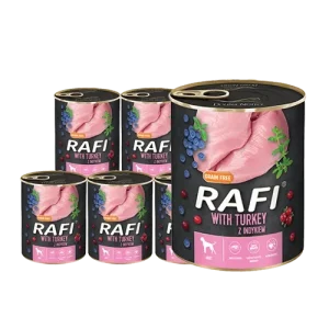 DOLINA NOTECI Rafi z indykiem 6x800g